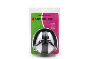 Sound Protective Reusable Foldable ABS Material Intrinsically Safe Hearing Protection Earmuff for Children