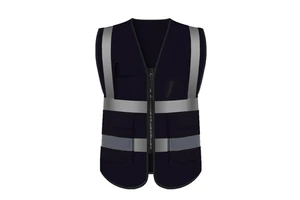 Customized Hot Sale Security Multiple Sizes Oem Workwear Crew Construction Hi Vis Clothing Reflective Safety Vest