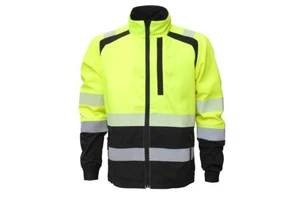Safety clothing with a high collar Customizable Polyester Vest for Road Construction Safe Working Clothes.
