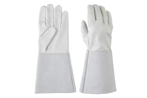 Industrial Heat Proof Leather Welding Gloves for TIG Welding Heavy Duty Outdoor Use Eco-Friendly & Breathable Safety Gloves