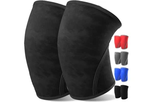 CFW Customized 7mm Soft Strong Neoprene Knee Sleeve Breathable Elastic Advanced Protection Non-Slip Lightweight Unisex Training