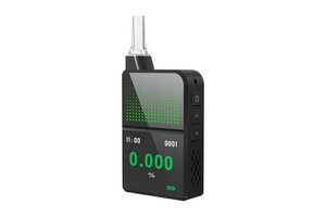 A H3 Pro Fast 35min Charging Calibrated Cannabix Accurate Chewing Breathalyzer Alcohol Tester