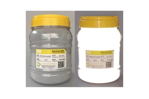 High Refractive Index ND 2.2 Grey 400 Mesh Reflective Powder/35-43 Micron Reflective Ink/Grey Reflective Glass Beads