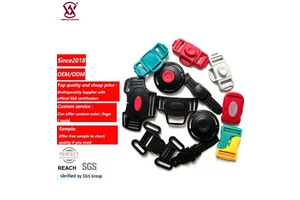 Custom Outdoor Universal Pram Buggy Car Seat Belt Point Bag Parts Accessories Baby Child Safety Belt Buckle for Bag Accessories