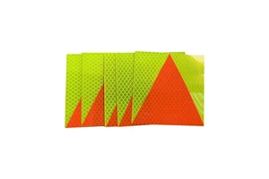 Diamond Grade Fluorescent Yellow and Orange Reflective Sheeting