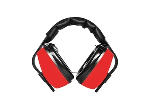Top Yellow/Grey ABS Ear Muffs Certified CE Approved ANSI S3.19 SNR30dB POM Headband for Noise Reduction Hearing Protection