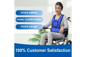 Wheelchair Seat Belt Safety for Elderly Wheelchair Harness Seat Belt Medical Straps Vest Wheelchair Anti-fall Restraint Belt