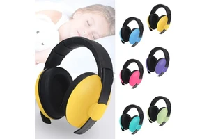 Fashionable Noise Cancelling Ear Defenders Soundproof Muff for Kids Safety Headband Hearing Protection Earmuffs for Baby