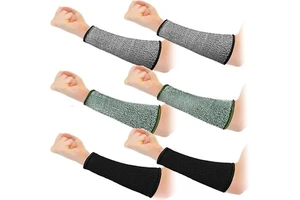 Colored Anti-cut Arm Guard Sleeves, Scratch-resistant, Cut-resistant, and Anti-cut Elbow and Wrist Guards