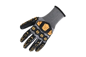 ULTAC CE EN388 Nitrile Foam PVC Rubber Impact Resistance ADAMAS Welding Gloves Work Gloves Men Mechanic Rubber Gloves