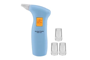 LCD Display Digital Alcohol Test Detector Breath Alcohol Analyser Tester