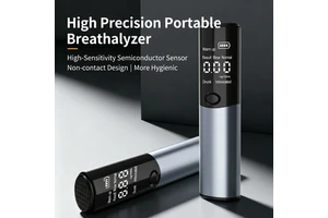 Portable Digital Breathalyzer Built-in Rechargeable Battery Personal Breath Alcohol Tester Wholesale From Chinese Manufacturer