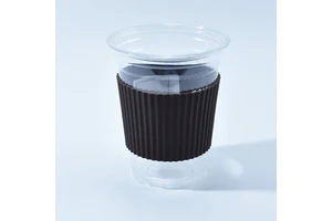 Wholesale Cup Sleeve Silicone Protective Cover Anti-Slip for Glass Cup Tumbler Water Bottle Drinkware