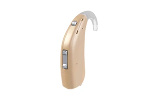 Signia Prompt SP 8 Channels Programmable Binaural BTE Hearing Aids with Eco-Friendly Design Class I 675 Battery for Deafness