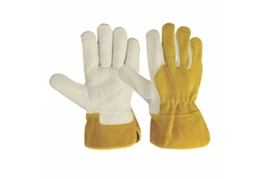 Customized Tig Finger Leather Gloves Electric Welding Work for Welder