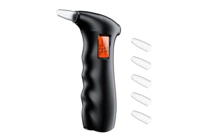 Breathalyzer Alcohol Tester Wine Alcohol with LCD Digital Display Alcohol Tester Device