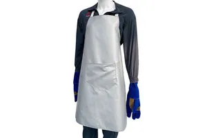 Heavy-Duty Welding Apron For Fire Protection Cutting Grinding And Soldering-Safety Clothing