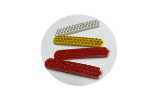 43 Elements Glass Beads cat Eye Plastic Reflective Panel with 19 Degree