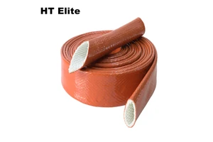 6-150mm High Quality Silicone Coated Fiberglass Hybrid Insulation Heat Proof Sleeve For High Temperature Cable Protection Fire