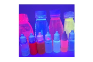 Black Light Material Anti - Counterfeiting Fluorescent Pigment Orange Red Green