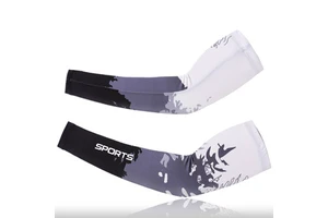 Free Sample Custom Arm Sleeve Men Gym Protective Compression Sport Uv Sun protection Cycling Cool Cycling Arm Sleeves