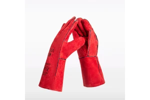 Welder Heat Insulation Wear-Resistant Flame Retardant Thickened Puncture-Proof Extended Protection Welding Gloves