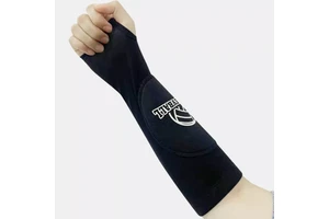 High Elastic Padded Volleyball Arm Sleeves Passing Forearm with Protection Pad Sleeve Arm Guards for Men Women Teens Training