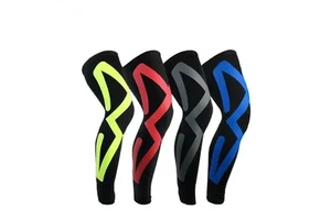 Basketball Compression Knee Sleeve Sports Protect Running Breathable Long Knee Sleeve for Men and Women