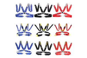 Racing JDM Adjustable Race Car Sports Drift Harness Safety Shoulder Strap Seatbelt 4 Point 3 Inch Seat Belt for MO BRIDE Sabelt