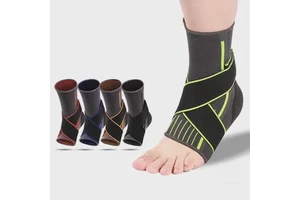 Adjustable Elastic Sports Breathable Nylon Compression Ankle Sleeve Protective Compression Ankle Straps