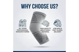 Wholesale Custom Logo Premium Fabric 3D Weaving Moisture Wicking Comfortable Flexible Unisex Protective Gear Guard Elbow Sleeve