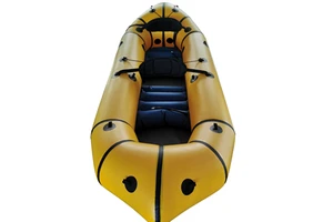 Custom Tpu Inflatable Life Raft Pack Raft Lightweight Waterproof Packraft Paddle Kayak Canoe for White Water Kayaking Fishing