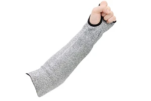 Factory Direct Customizable Level 5 Protective Safety Gloves Thumb Slot Arm Sleeves for Kitchen Outdoor Construction Work