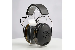 PROTEAR Bluetooth 5.3 Hearing Protection Earmuffs Adult Noise Cancelling 25dB Foldable Over-ear Type-C Rechargeable Battery for
