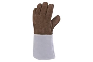 Full Cowhide Welding Gloves Are Fireproof, Flame Retardant, and Heat-resistant, and Have a Wool Lining
