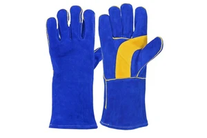Hot Selling Polyethylene Welding Gloves Heat Resistant Anti-Impact Safety Gloves 14 Inch Custom Design