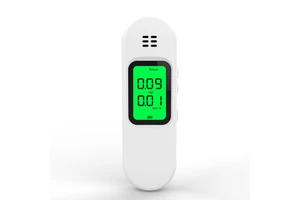 Hot Selling Handheld Portable Breath Alcohol Tester with High Accuracy Back Light and Battery Powered ABS
