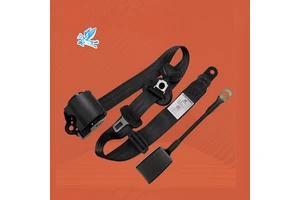 Sports Design 3 Points Adjustable Universal Safety Car Seat Belt 47mm Polyester+Steel+ABS TIANMA SNJSB01-07 for