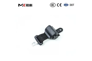 Universal Retractable 2 Point Automatic Seat Safety Belt Kit with Polyester Material for Bus Car Coach Truck