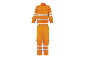 Best Design High Quality Anti-Cut PP Customized Logo Men's Women's Safety Working Coverall Work Clothing