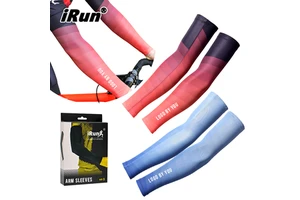 IRun Custom Volleyball Arm Sleeves Running Basketball Elastic Arm Sleeve Elbow Protective Compression Cycling Arm Sleeve