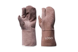 Soft Suede Cowhide Welding Gloves In Reasonable Price Best Selling Leather Working Welding Gloves