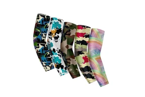 Custom Sun-Protective Polyester Ice-Silk Sleeve Covers 2026 New Summer UV-Proof Outdoor Driving Cycling Arm Guards Unisex Solid