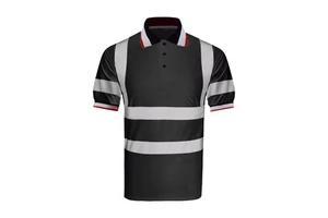 ZUJA Customized Industrial-Grade Durability Summer Breathable Safety Shirt Professional High Reflective Tape Work Safety Vest