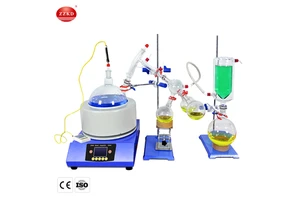 Alcohol Distillation Equipment Glass Short Path Distillation System