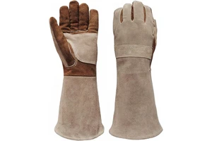 Welding Gloves for Men, Gardening Gloves Yard Work for Women, Long Gloves for Fireproof and Heat Resistant