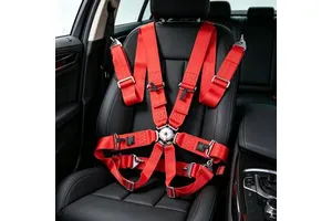 New Racing Seat Belt Car Modification Quick Release 3-inch Four/five Point E-sports Game Seat Belt Car Accessories