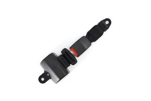 Adjustable Custom Bus Auto Accessories 2 Points Retractable Universal Safety Belt Black Polyester E-mark Certified Durable