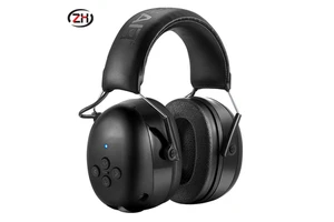 Hearing Protection Earmuffs Sound Proof Ear Muff Noise Cancelling Headphone Bluetooth Hearing Protector Safety Earmuff