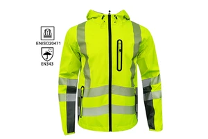 Custom High Vis Reflective Safety Work Winter Traffic Jacket